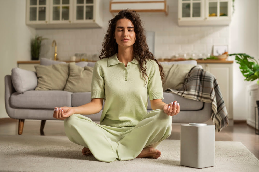 Creează un spațiu dedicat meditației