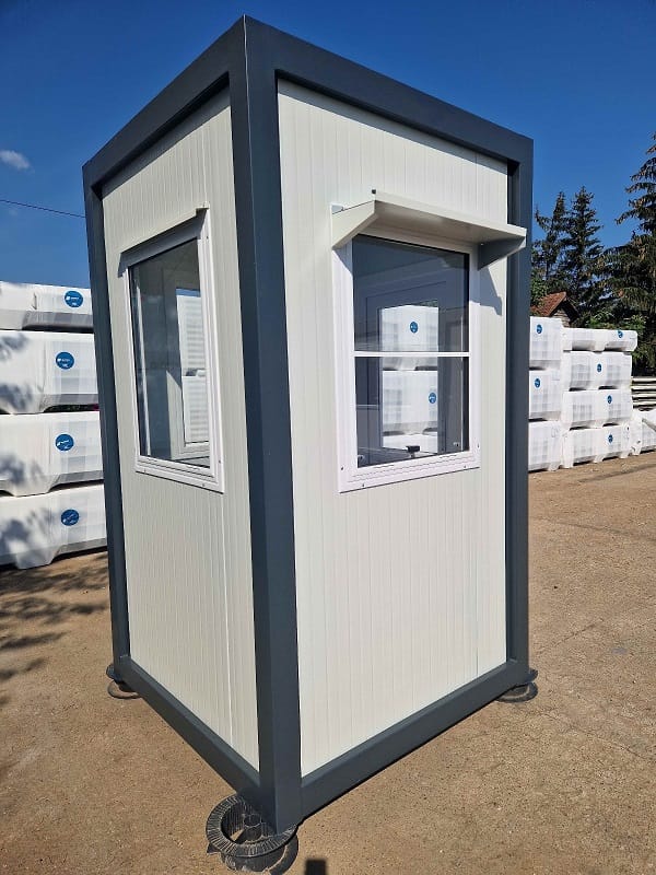 Cabină de pază metalică